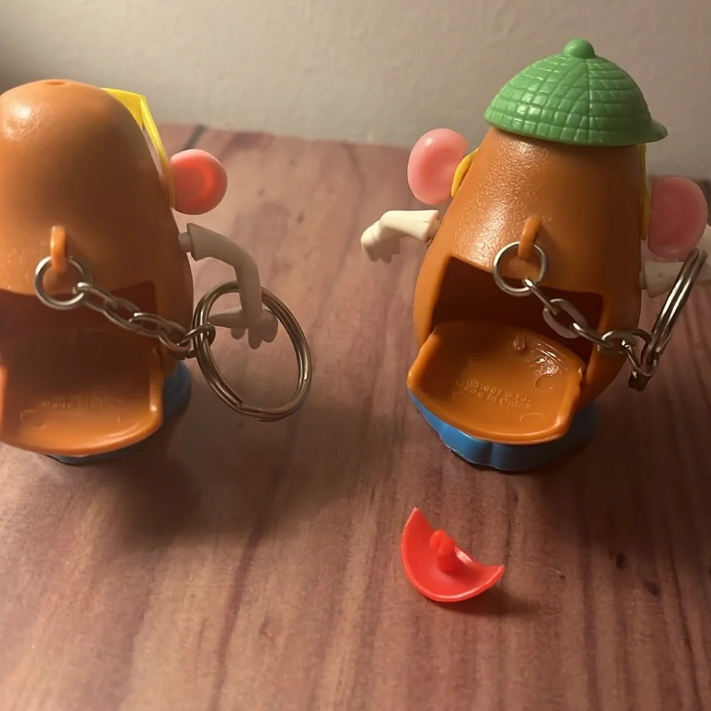 Vintage 1996 Potatoes Heads Key chains